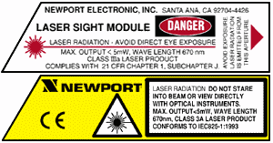 Laser Radiation Warning